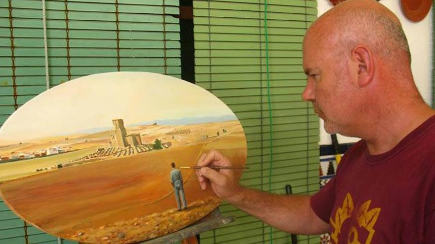 El pintor Damián Flores recupera &#039;El sol de la infancia&#039;