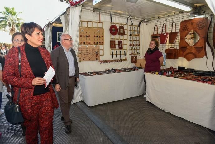 Inauguración de la Feria de Artesanía en San Telmo