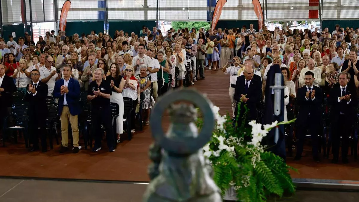VÍDEO: El Grupo Covadonga venera a su Santina en un día de reconocimiento al compromiso y los éxitos deportivos