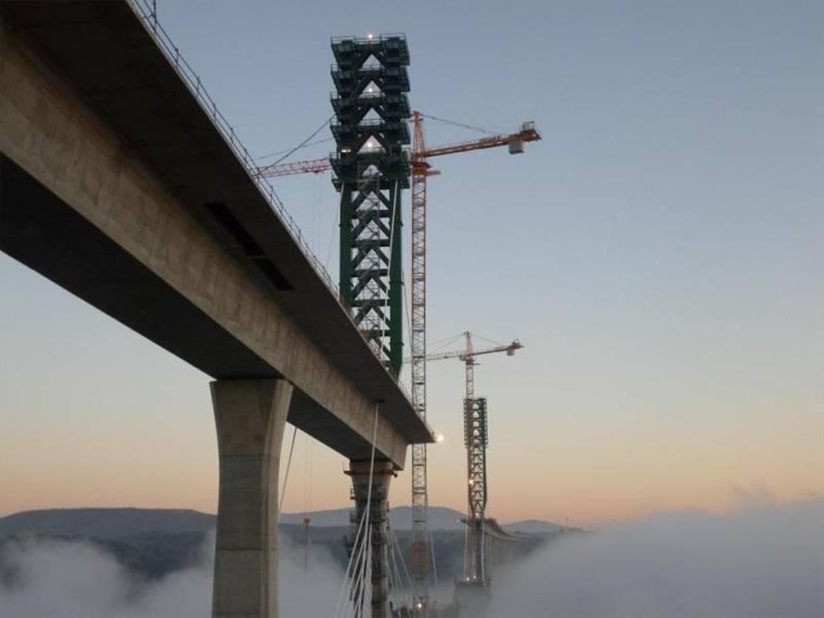 El viaducto del Tajo entra en su recta final