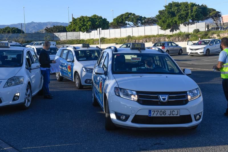 Concentración Taxistas por la regulación de días libres