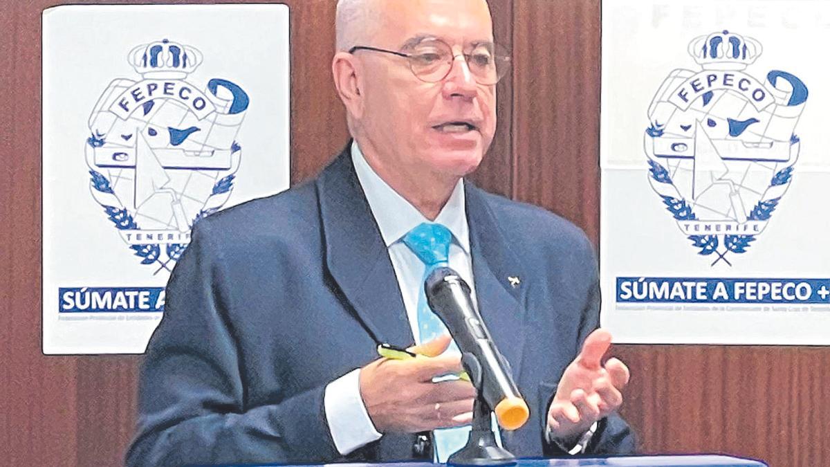 Óscar Izquierdo, presidente de FEPECO.