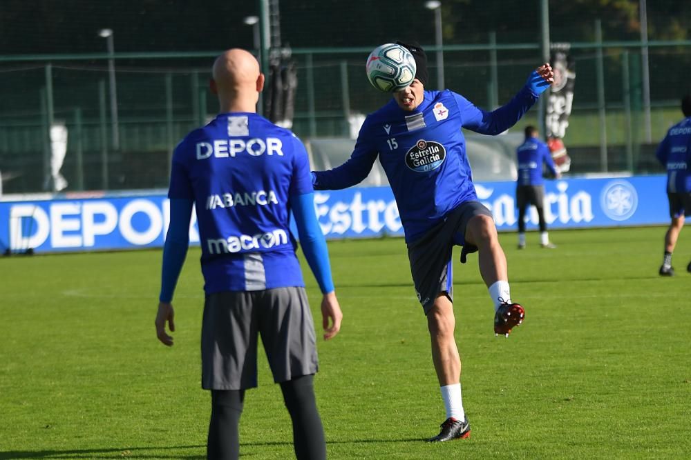 Lampropoulos y Montero se reincorporaron al entrenamiento este miércoles. Hoy, jueves, lo hizo el internacional japonés.