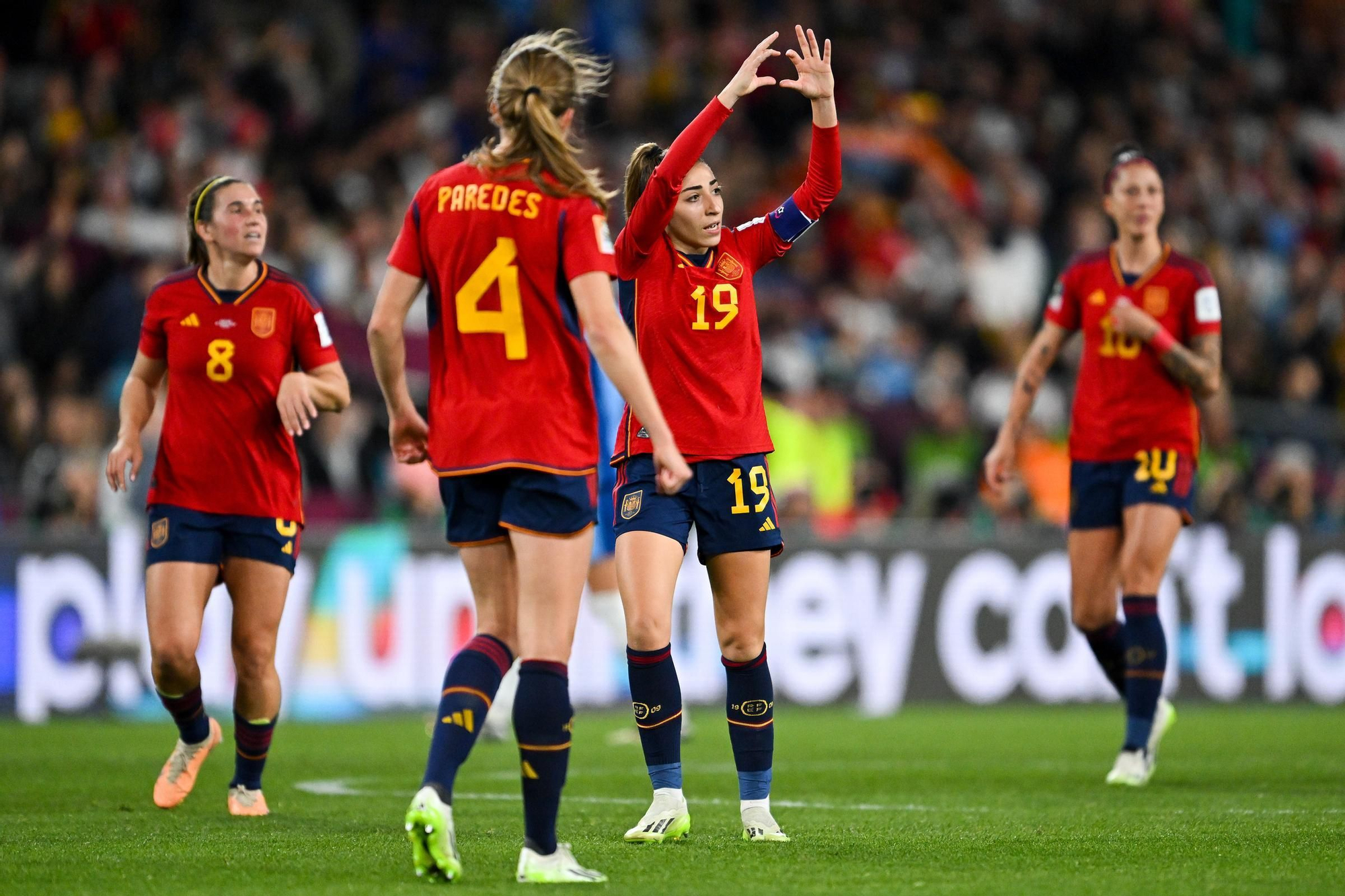 Les millors imatges de la selecció espanyola a la final del Mundial femení