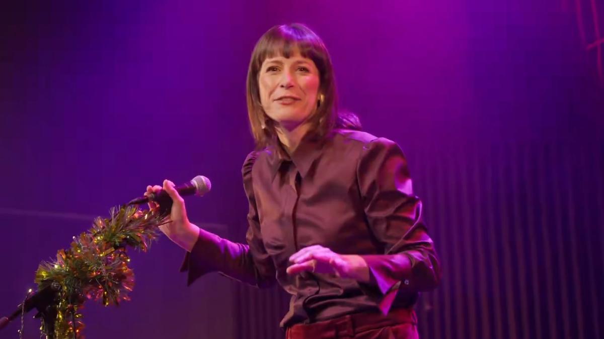 Ana Pontón, nun momento do vídeo