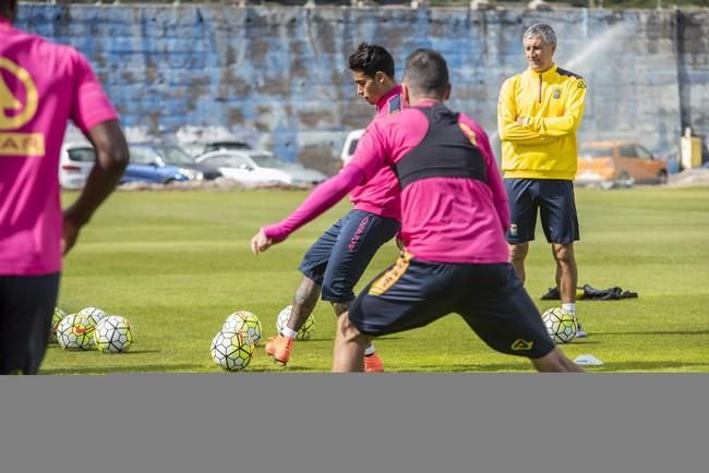 Entrenamiento de la UD Las Palmas