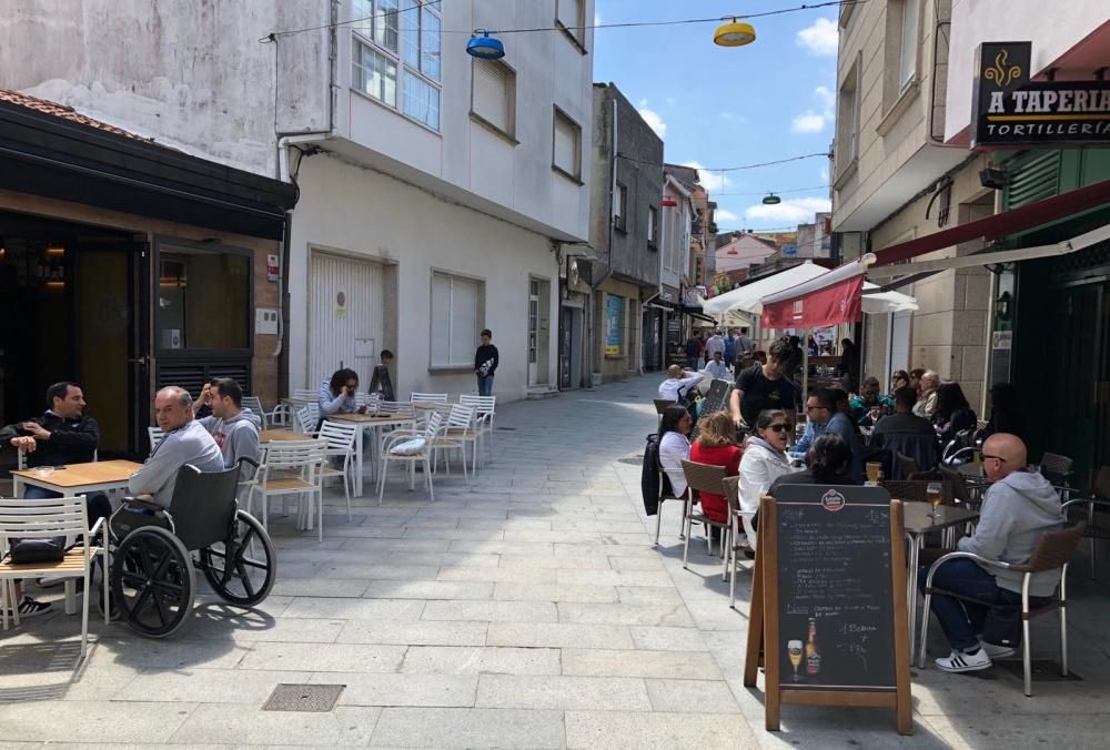 Afluencia turística en la comarca.