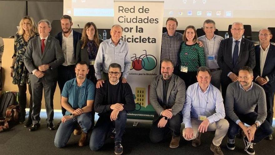 Alicante continúa en la Junta directiva de la Red de Ciudades por la Bicicleta