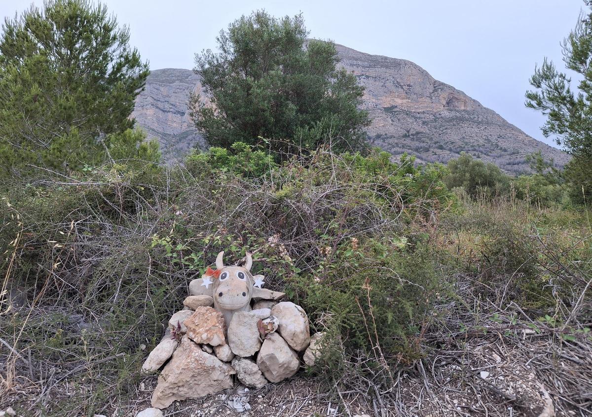 Un curioso mojón de piedra