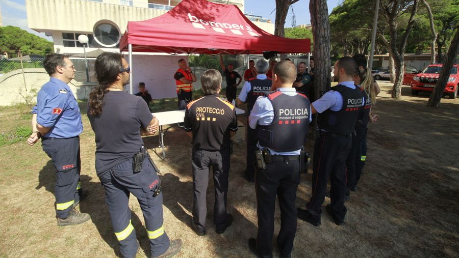 Busquen un desaparegut a la platja de s'Abanell de Blanes