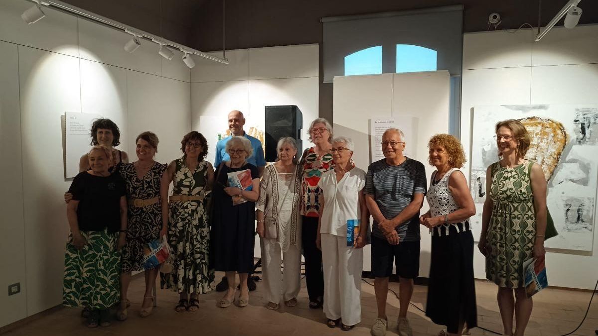 Divendres passat es va inaugurar l’exposició Els quatre elements a l’Ecomuseu Farinera de Castelló d’Empúries amb una trobada emotiva i artística.