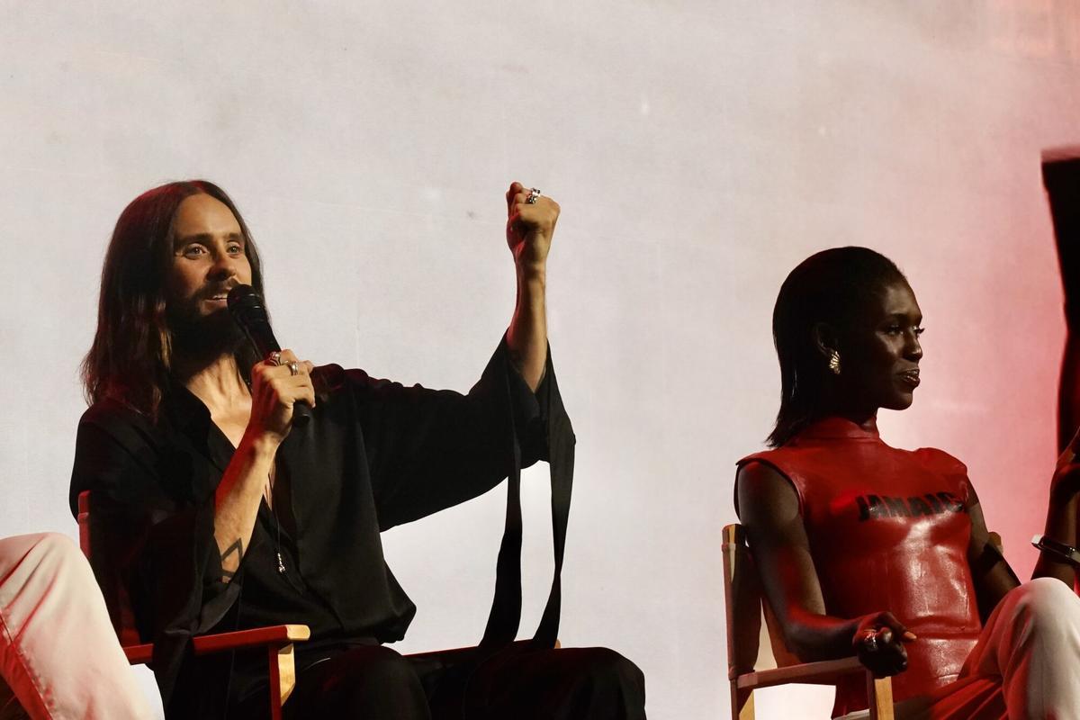 Jared Leto, protagonista de la cinta, en la Comic-Con de Málaga