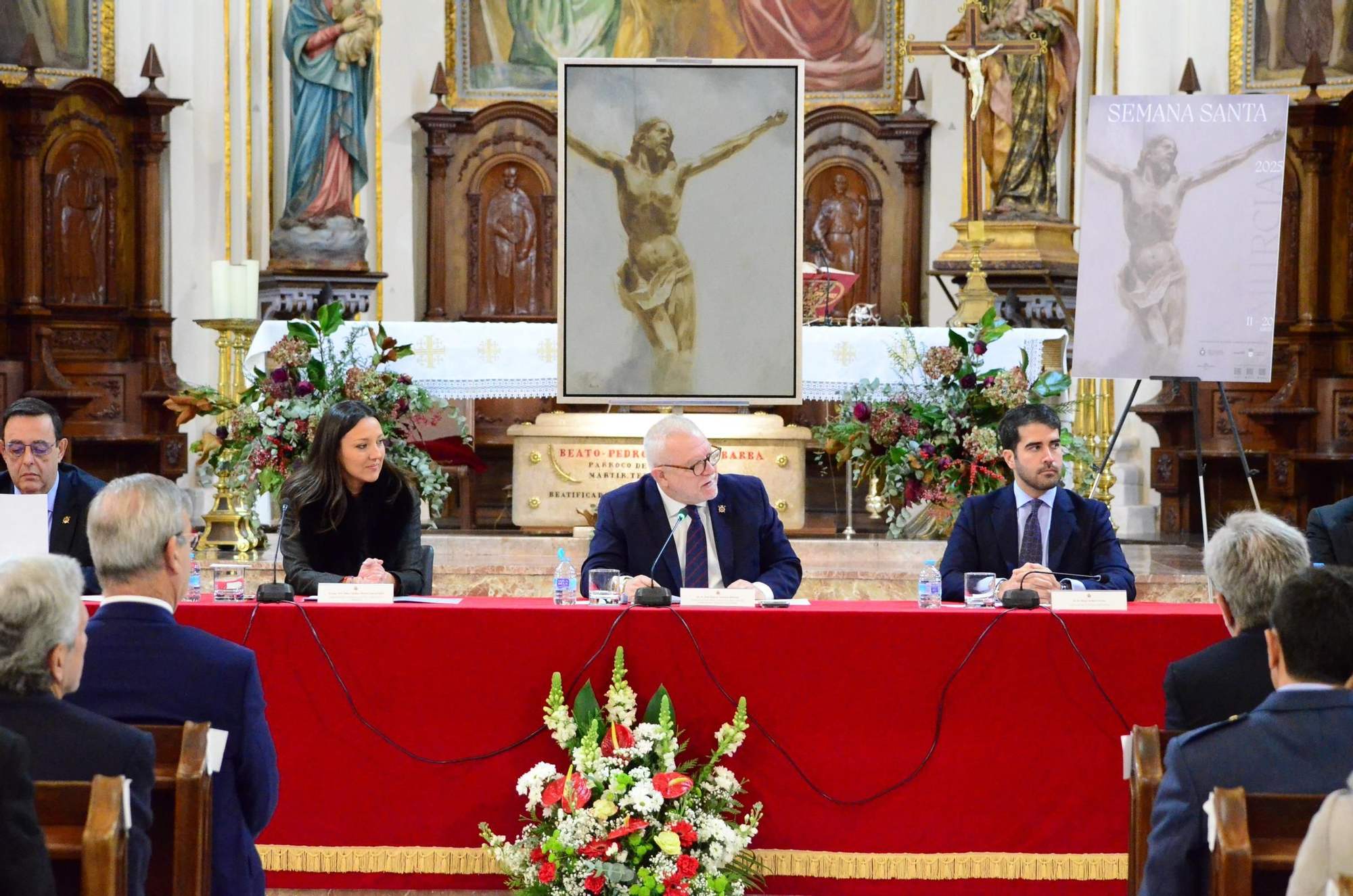 Presentación del Cartel, Pregonero, Pregonera del Ángel y Nazareno del Año de la Semana Santa de Murcia 2025