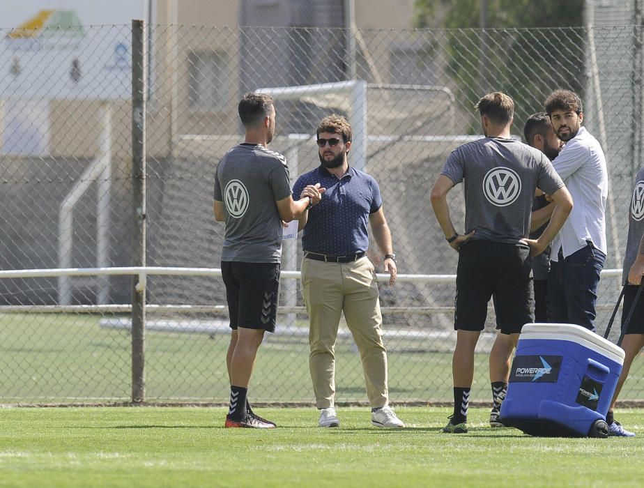 Entrenamiento del CD Tenerife