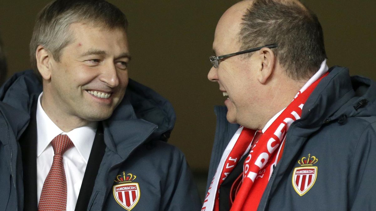 Dimitri Rybolovlev, con Alberto de Mónaco.
