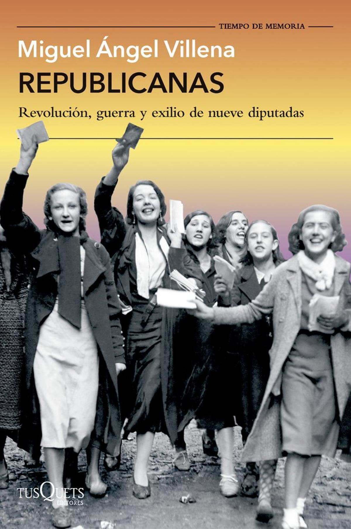 Portada de 'Republicanas', de Miguel Ángel Villena.