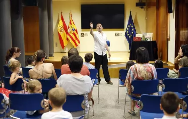 La Aljafería lleva la literatura y el arte a los jóvenes zaragozanos