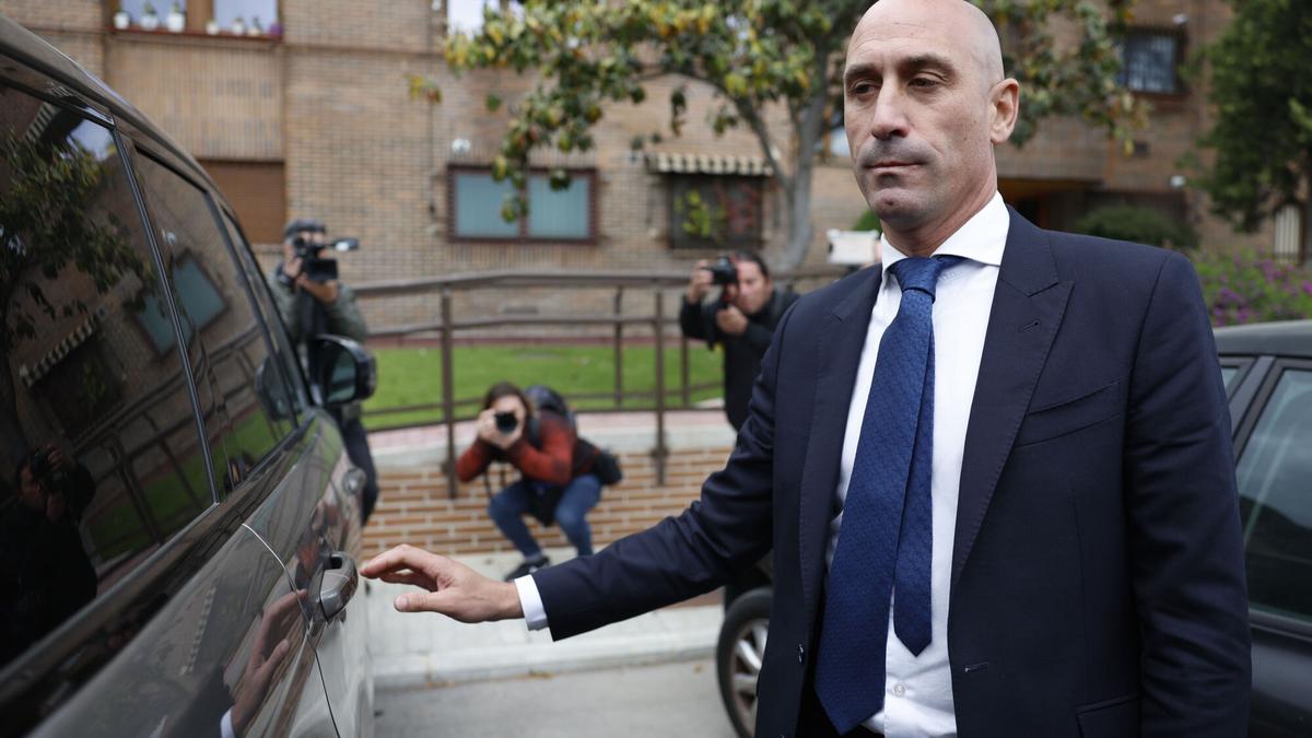 Imagen de archivo del expresidente de la Real Federación Española de Fútbol (RFEF) Luis Rubiales. EFE/ Mariscal. NO VENTAS ZONA EPA