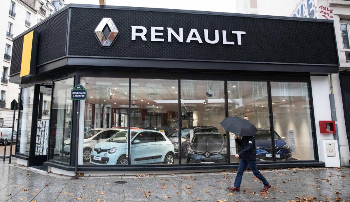 Un concesionario de Renault en París.