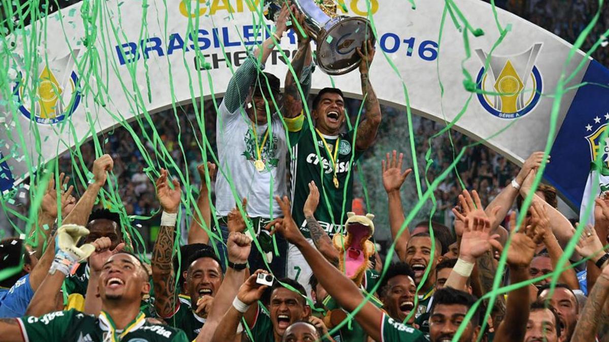 El Palmeiras festejó el título