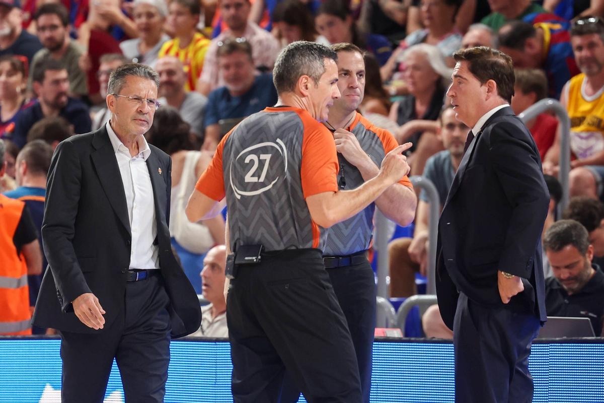 Las imágenes del cuarto partido entre el FC Barcelona y el Valencia Basket de la final de la Liga Endesa