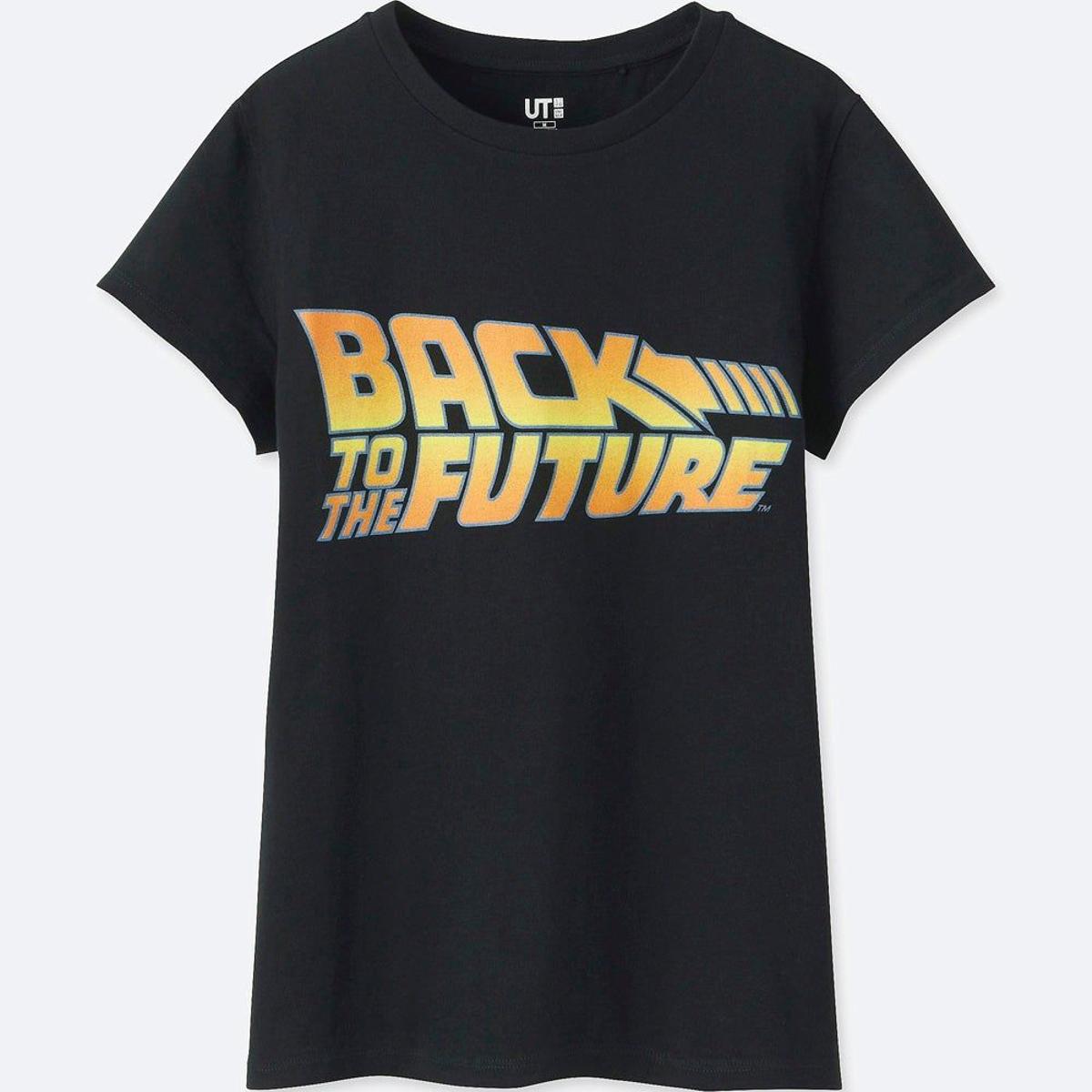 Camiseta retro de 'Regreso al futuro' de Uniqlo
