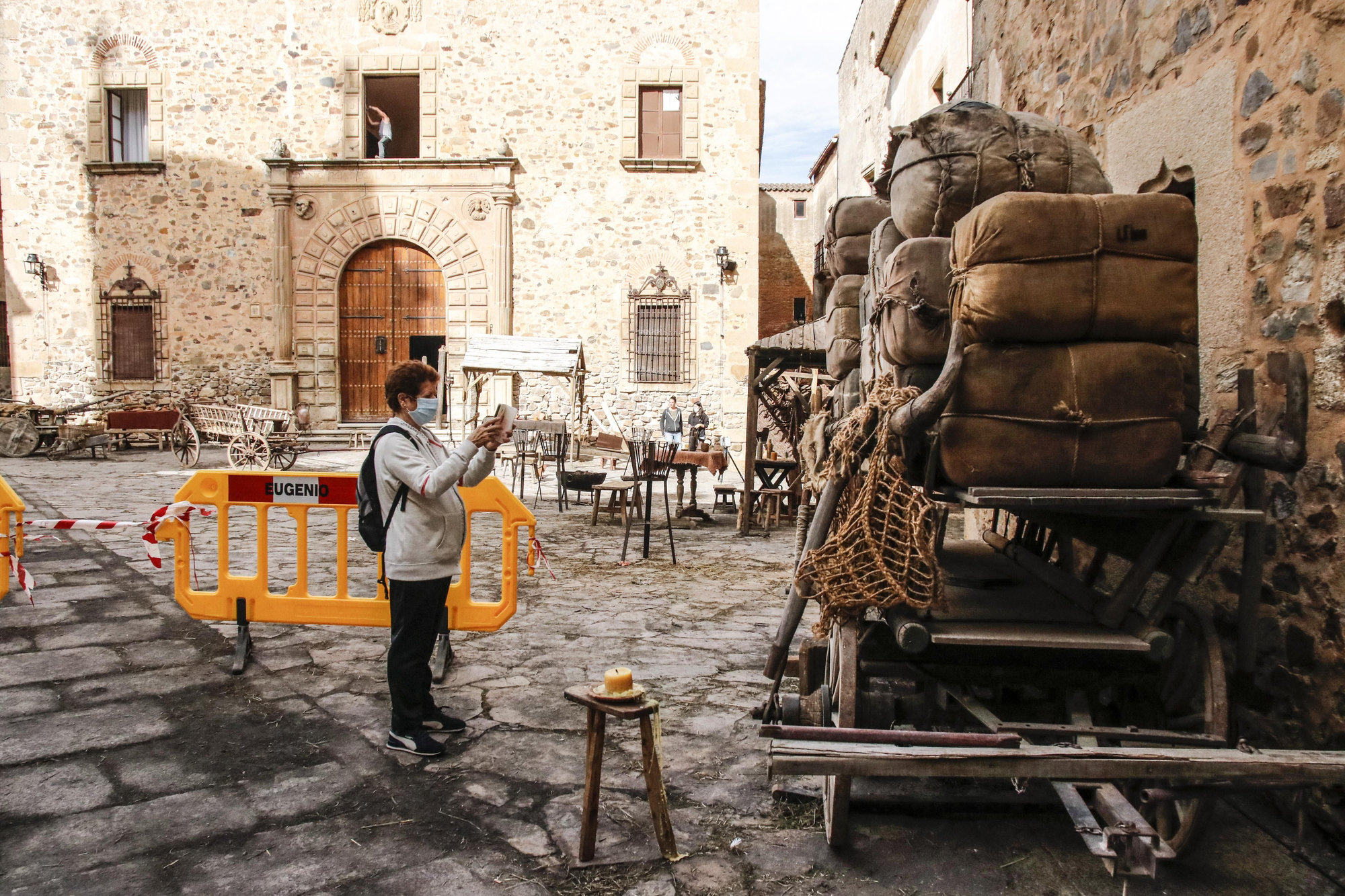 El rodaje de la precuela de 'Juego de tronos' en Cáceres, en imágenes