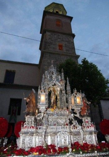 Procesión de bajada en Caravaca de la Cruz