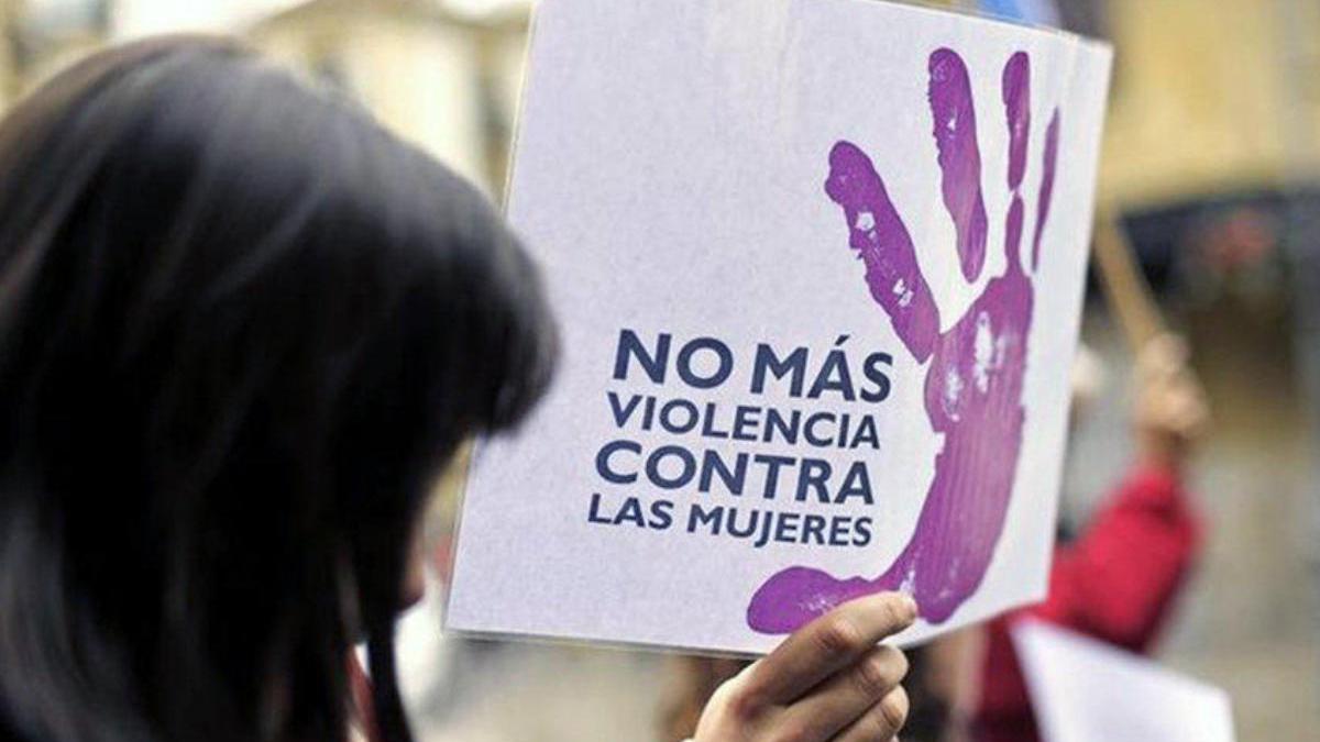 Imagen de archivo de una manifestación contra la violencia machista.