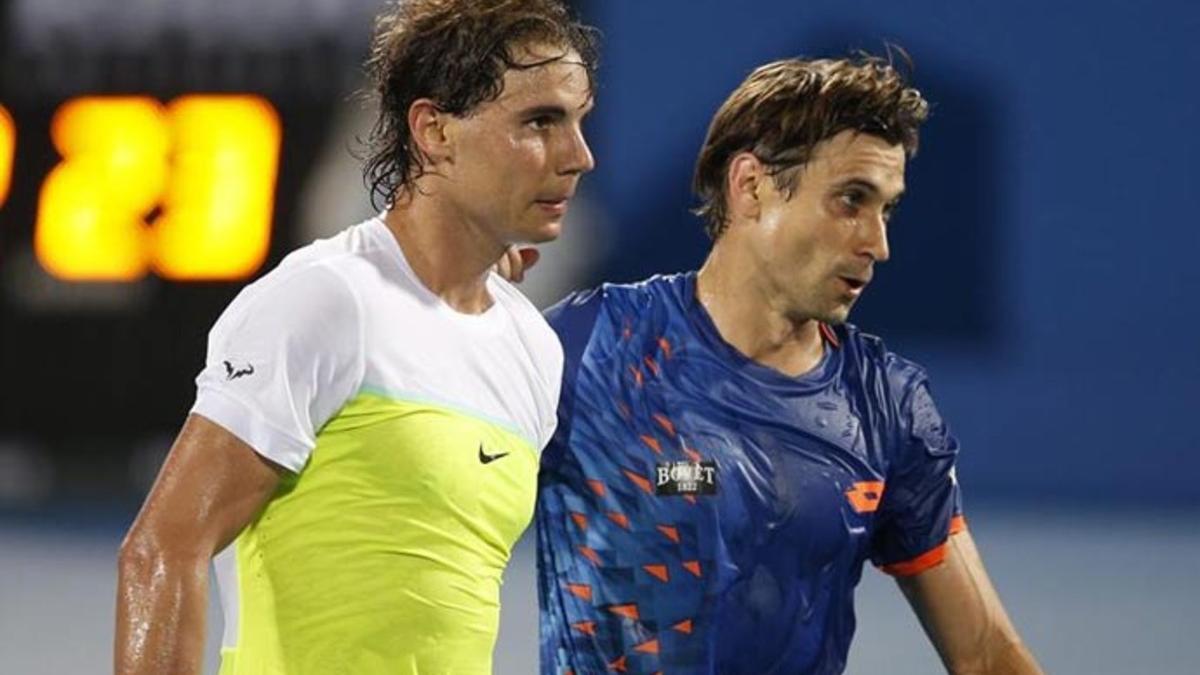 Nadal y Ferrer, juntos en Abu Dhabi