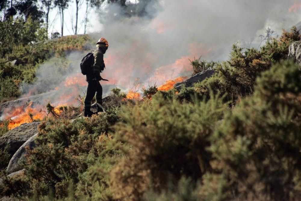 Incendio en Silleda