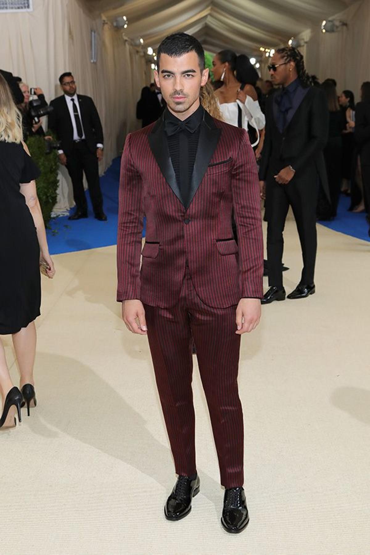 Joe Jonas en la Gala Met