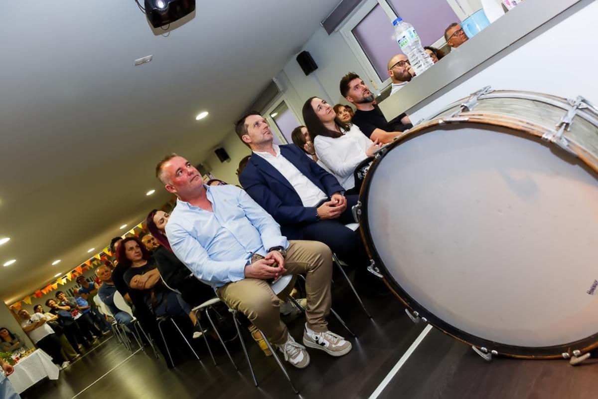 O alcalde de Boiro, José Ramón Romero, segundo pola esquerda, na pasada edición do encontro Fálame sempre.