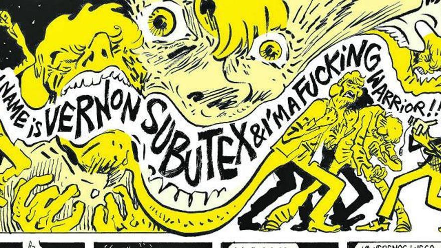 Luz de Charlie Hebdo a «Vernon Subutex»