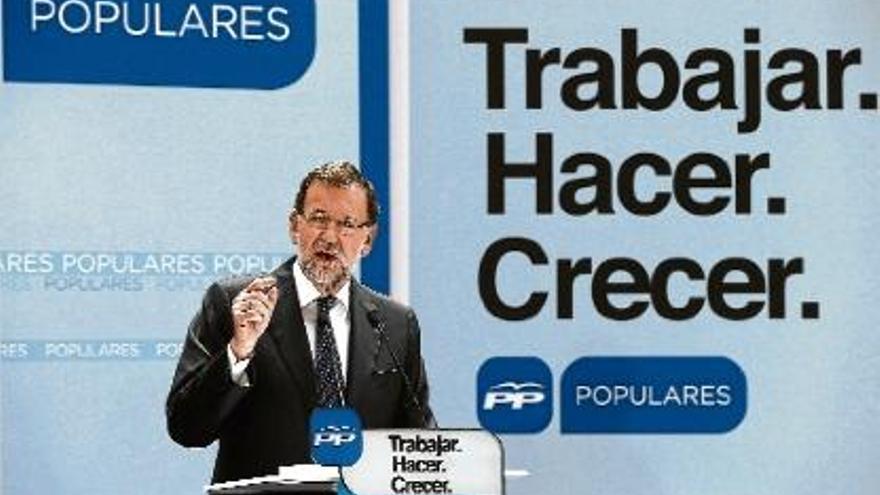 Mariano Rajoy va apostar per l&#039;&quot;estabilitat i la sensatesa per ocupar-se d&#039;allò important&quot;.
