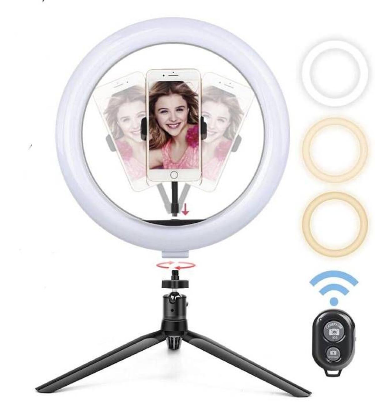 Luz de anillo LED 10'' Yoozon