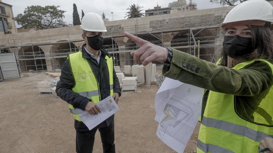 El foso del Baluard del Príncep toma forma como nuevo espacio público