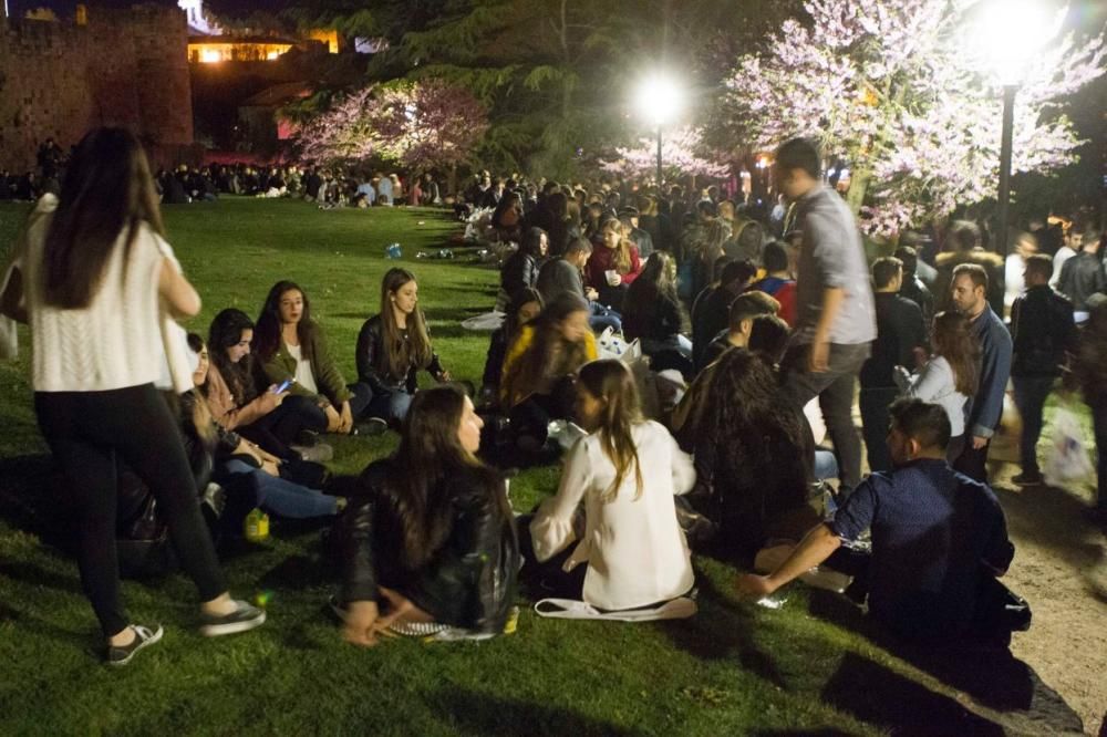 Semana Santa en Zamora: Botellón Jueves Santo