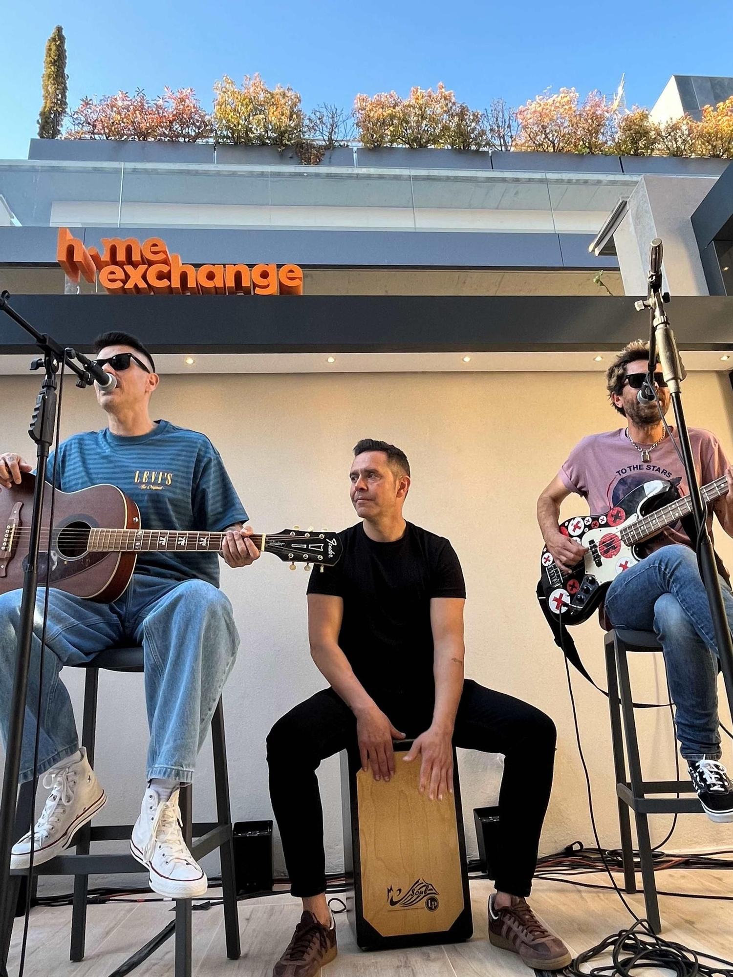 Pignoise intercambia los escenario con HomeExchange