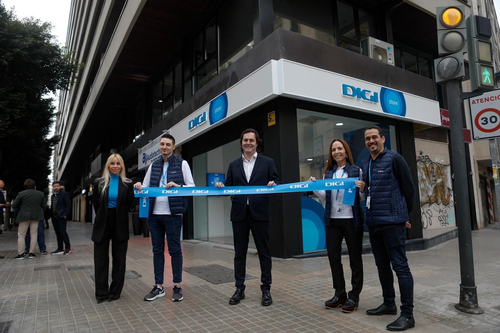 Digi abre en València su primera tienda