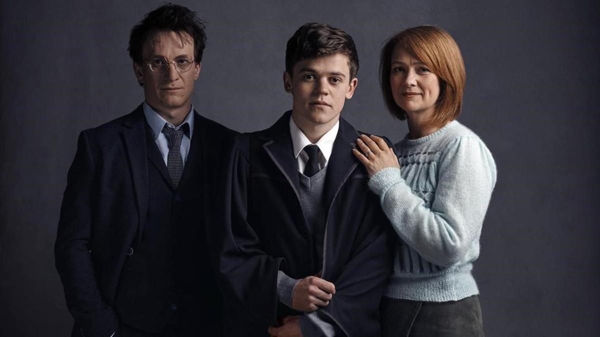 La familia Potter, en la obra de teatro que se estrena el próximo mes de julio.