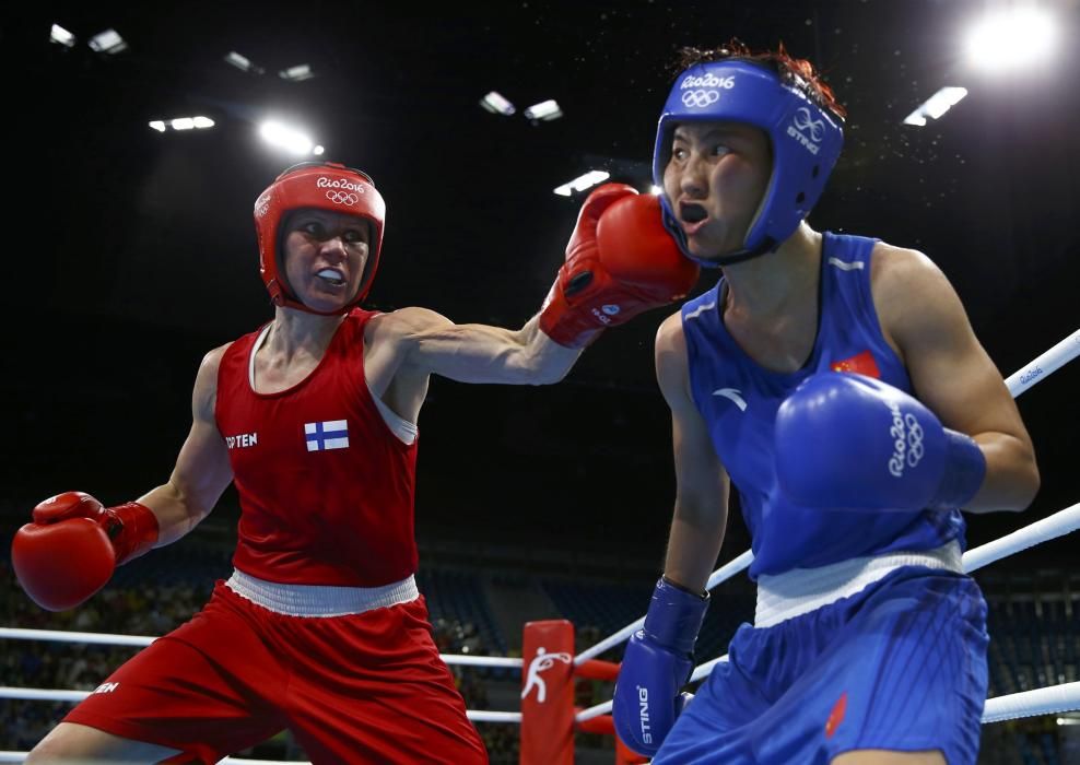 Boxing - Women's Light (60kg) Semifinals Bout 240