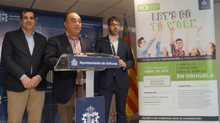 Campaña contra el desempleo juvenil en Orihuela