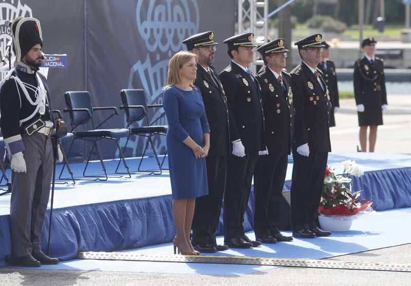 Celebración del día de la Policía Nacional en València