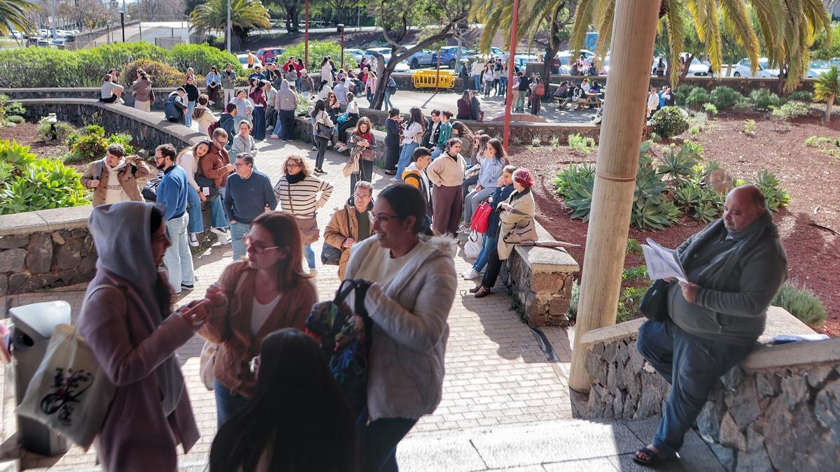 Aspirantes al MIR en la Universidad de La Laguna en la convocatoria 2025-2026.