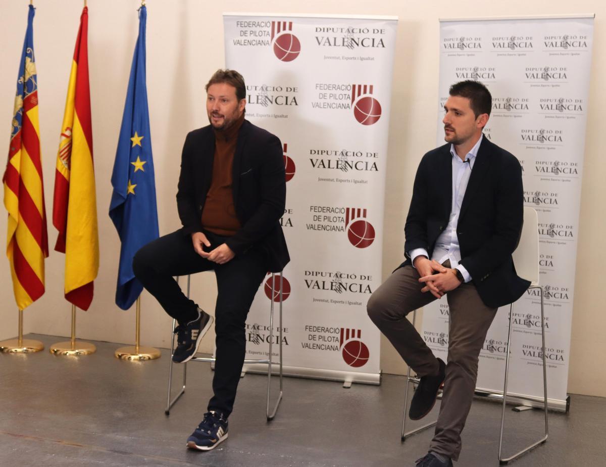 Andrés Campos i Santi Navarro varen presidir l'acte.