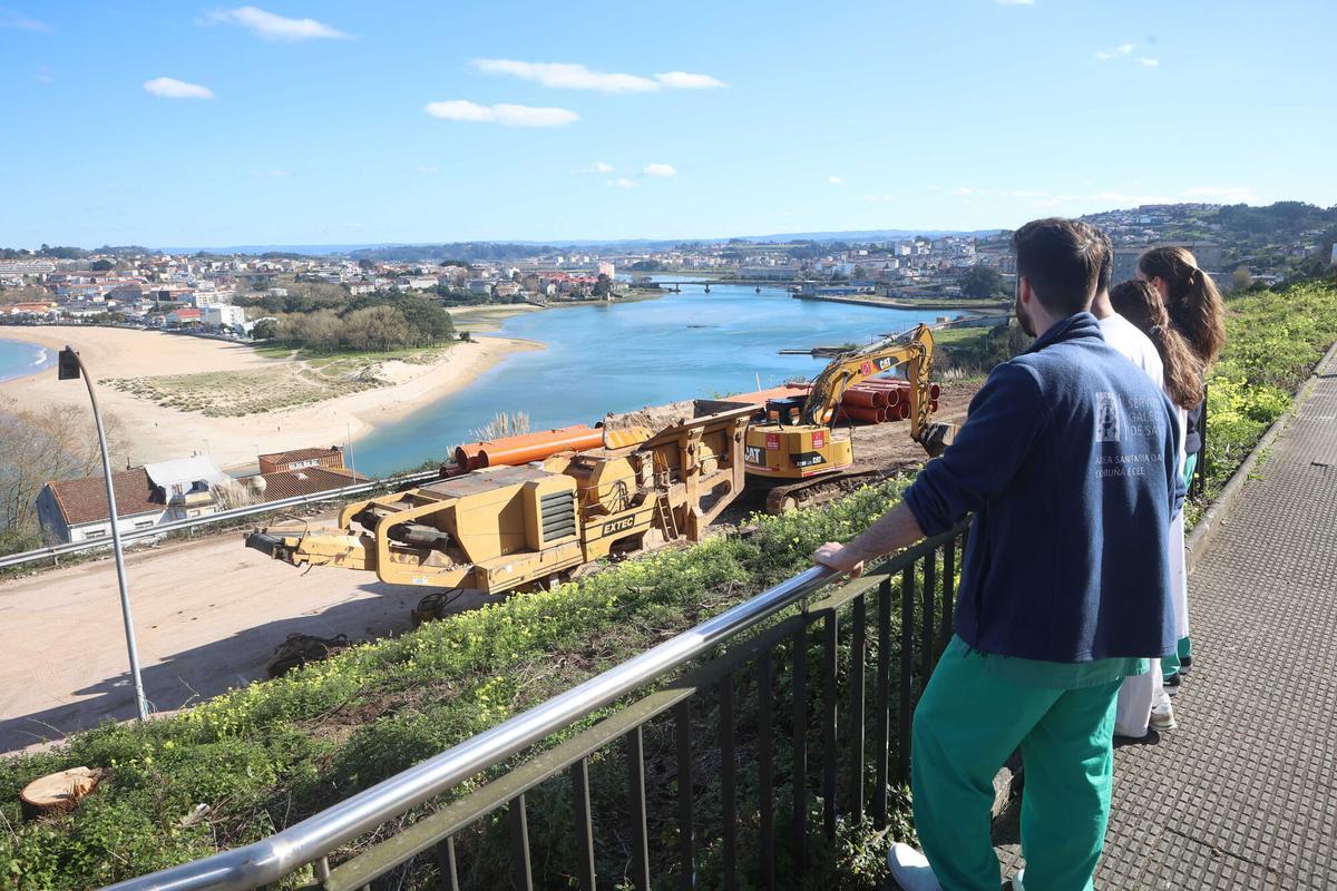 La circulación quedará interrumpida por la construcción de accesos al Chuac entre el 30 de marzo y el 1 de abril.