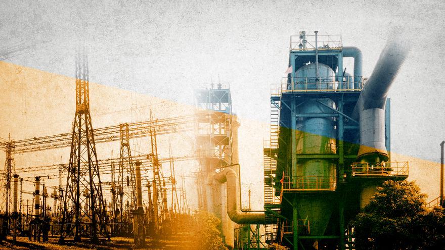 La gran industria asturiana va tener en 2025 rebaxes récord na factura de la lluz