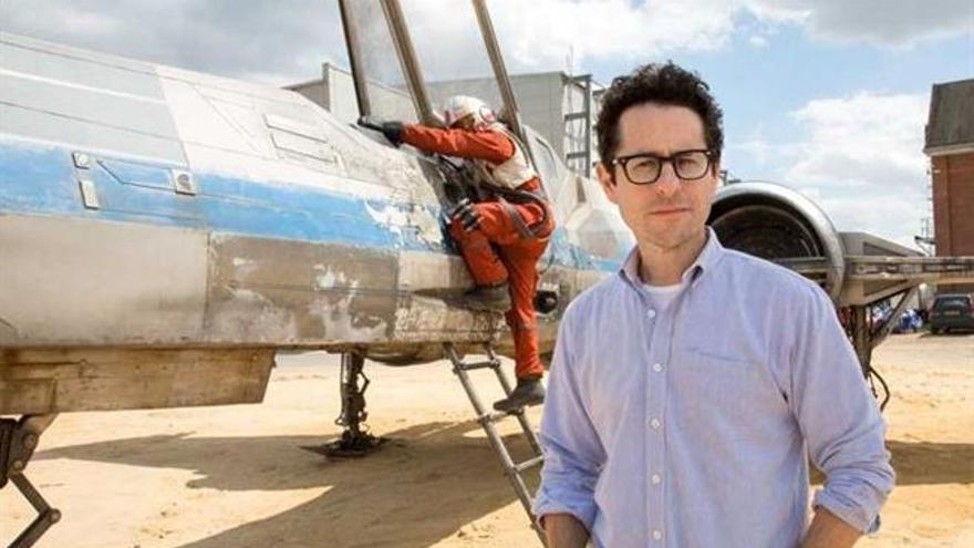 J.J. Abrams en el set de rodaje de &#039;Star Wars&#039;.