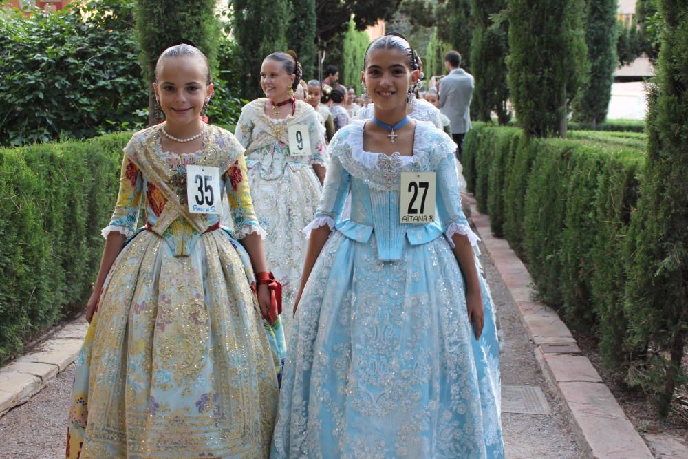 Los Jardines de Monforte acogieron la prueba de las infantiles con moño único